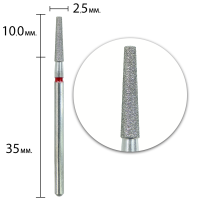 ФРЕЗА АЛМАЗНАЯ КОНУС (F) DD251040FD