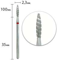 ФРЕЗА АЛМАЗНАЯ ТОРНАДО (F) DD301270FD