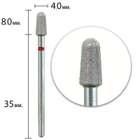 ФРЕЗА АЛМАЗНАЯ КОНУС (F) DD408040FD