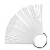 ДЕМОНСТРАЦИОННАЯ ПАЛИТРА-ВЕЕР (КВАДРАТ) | 50 ТИПС ЦВЕТ: БЕЛЫЙ